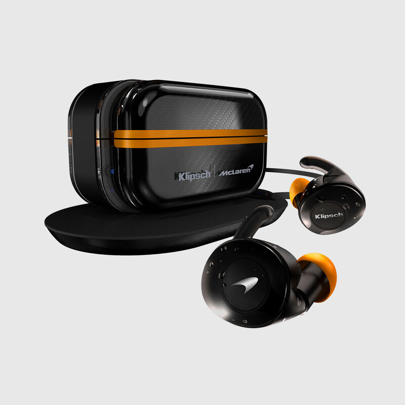 Klipsch T5 II True Wireless Sport McLaren Edition Earphones - Image 2