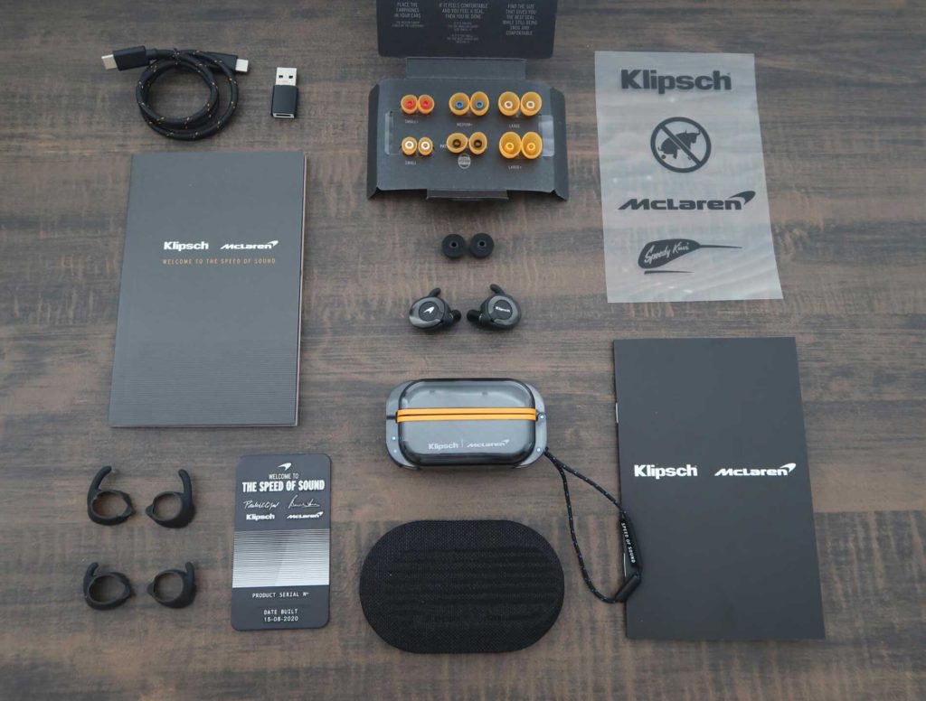 Klipsch T5 II True Wireless Sport McLaren Edition Earphones - Image 5